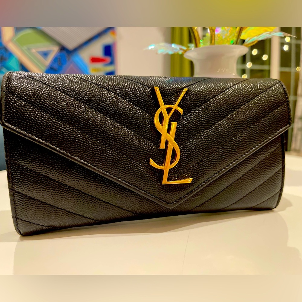 YSL Flap Wallet